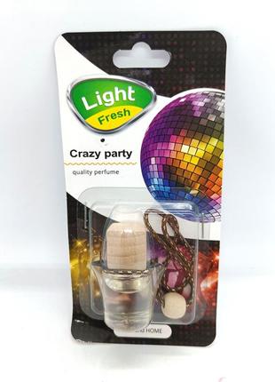 Ароматизатор сумасшедшая вечеринка light fresh, crazy party