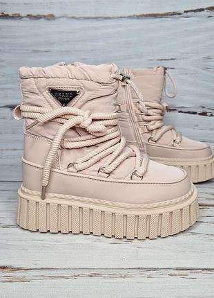 Р.36 зимние ботинки, луноходы, угги фирмы jong-golf c40477-8