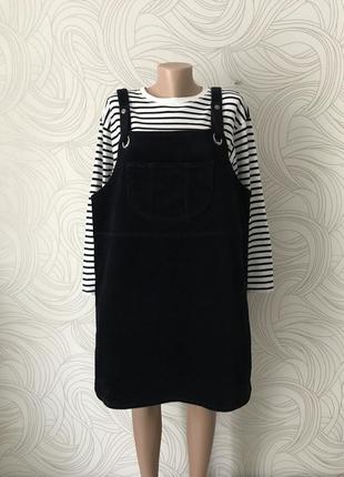 Вельветовый сарафан «monki»