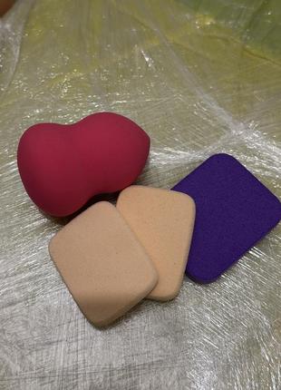 Спонж спонжик б'юті блендер для макіяжу