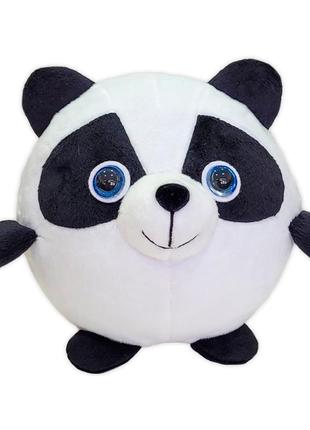 Игрушка мягконабивная круглик панда мс 080501-13