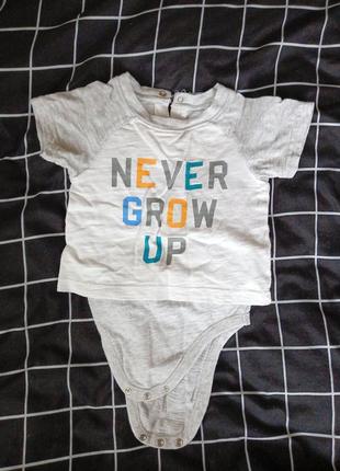 Боді з коротким рукавом