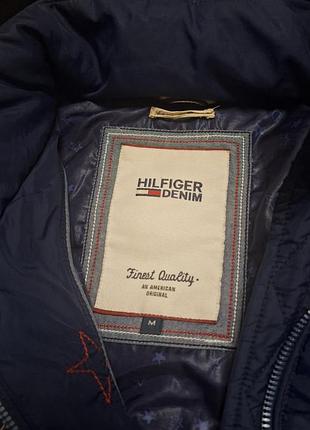 Зимняя куртка пуховик удлиненная Tommy hilfiger