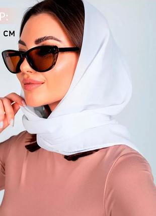 Платок на голову шифоновый