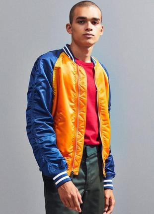 Куртка alpha industries l-2b raglan синя