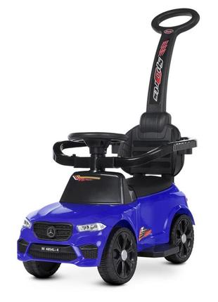 Каталка-толокар bambi m 4854l-4 с родительской ручкой