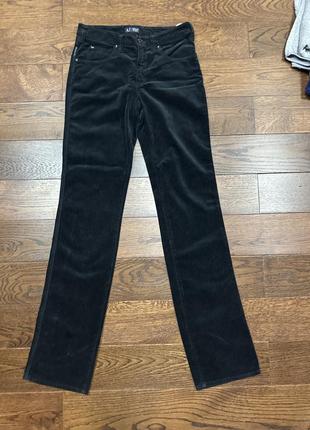 Велюровые джинсы armani