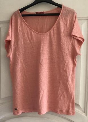 Футболка реглан льон