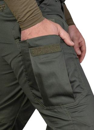 Тактичні штани camotec patrol pro olive, військові штани, штани армійські олива, чоловічі штани тактичні5 фото