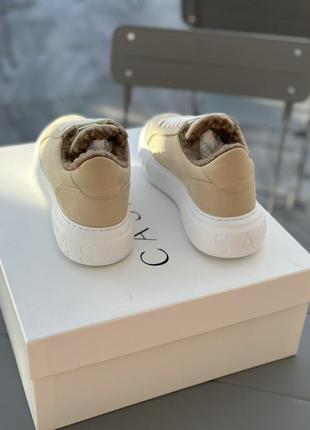 Кеды зимние casadei 36 р. новые. италия. коробка