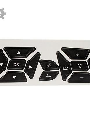 Кнопки руля ремкомплект наклейки w176 mercedes a17254002629107