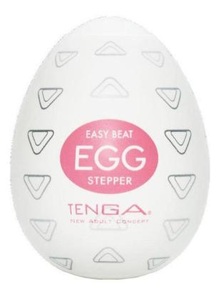 Мастурбатор для мужчин - яйцо tenga egg со структурным внутреннем рельефом stepper из эластичного материала