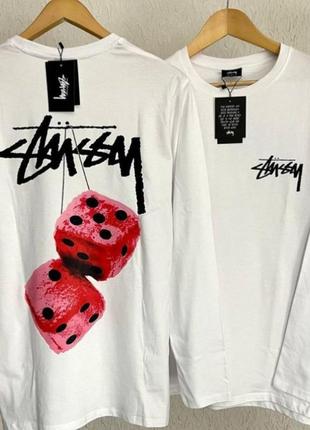 Лонгсливы stussy