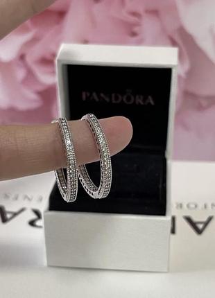 Сережки пандора pandora