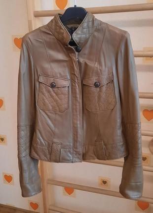 Кожаная куртка marccain xs