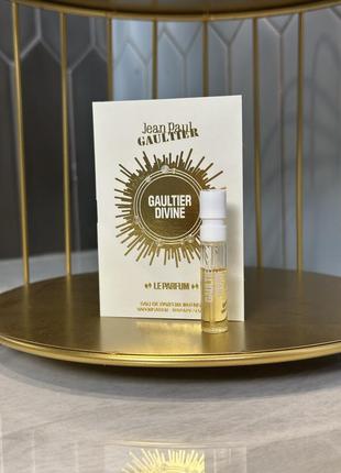 Оригинал пробник jean paul gaultier gaultier divine le parfum парфюмированная вода интенс