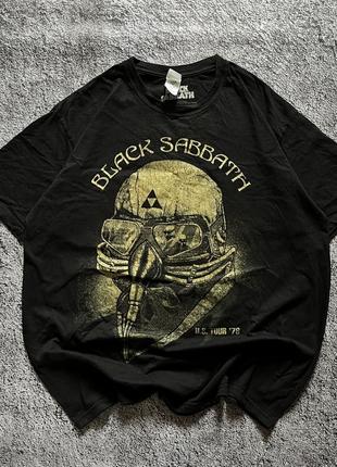 Футболка мерч black sabbath