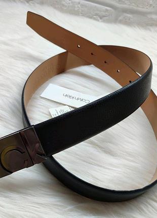 Ремінь пояс calvin klein шкіряний оригінал 105 см