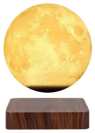 Настільний 3d магнітний нічник місяць 14 см 360 magnetic moon lightt model 2, щолевичує магнітний нічник