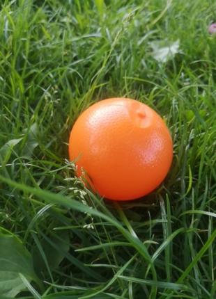 Апельсин пластикова ігрова фігурка овочі фрукти іграшкові