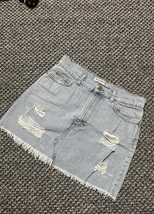 Джинсова спідниця