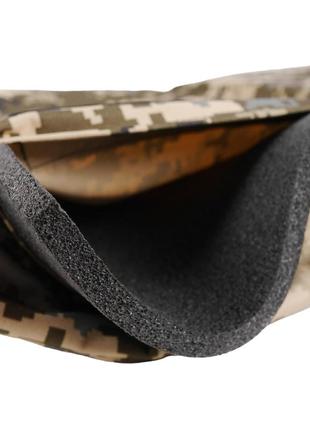 Каремат-коврик тактический раскладной всу 4 секции военный пиксель армейский каремат для сидения каремат5 фото