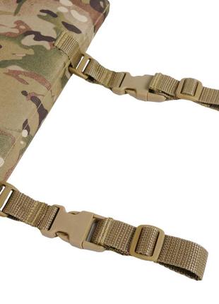 Каремат-коврик тактический раскладной всу 4 секции военный пиксель армейский каремат для сидения каремат7 фото