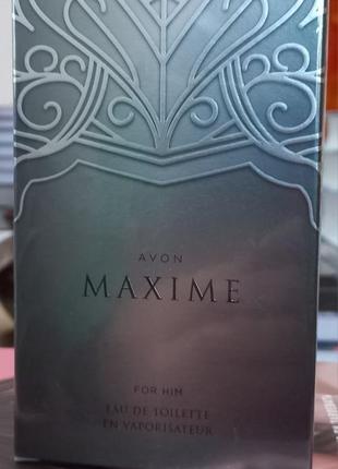 Чоловіча туалетна вода avon maxime 75 мл