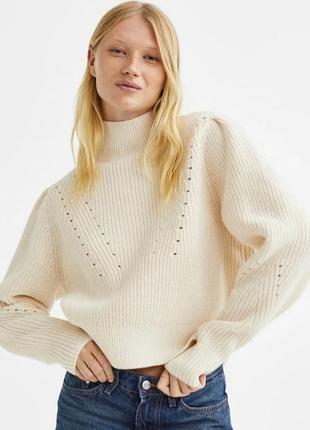 Светр жіночий в'язаний оверсайз h&m