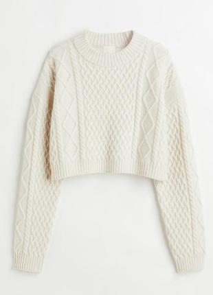Светр жіночий укорочений h&m