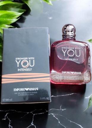 Парфумована вода чоловіча giorgio armani emporio armani stronger with you intensely