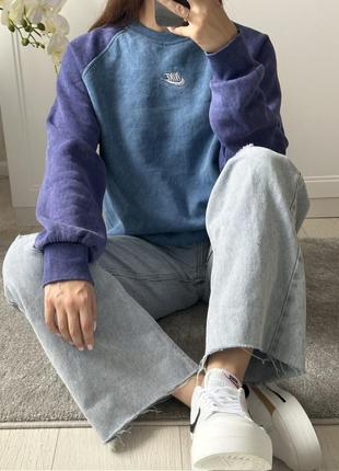 Світшот nike vintage синій вінтажний