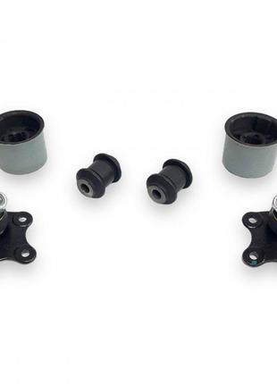 Комплект передних рычагов skoda fabia / шкода фабия шаровые опоры + сайлентблоки