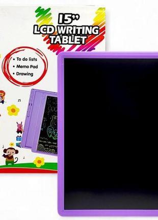 Планшет для малювання "writing tablet" (15"), бузковий