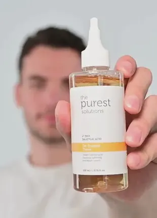Тонер bha гліколієвий для чистоти пор purest solutions