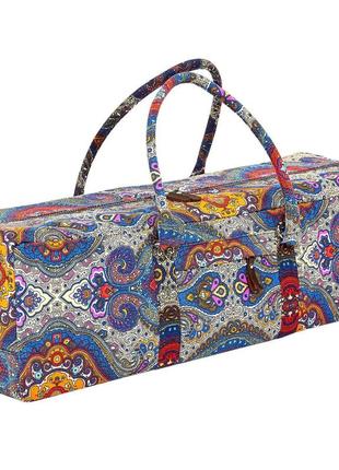 Сумка для фітнесу і йоги yoga bag fodoko fi-6970-1 (розмір 20смх19смх64см, поліестер, бавовна,