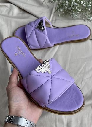 Prada slides ‘purple’ 36