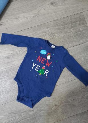 Боди с длинным рукавом