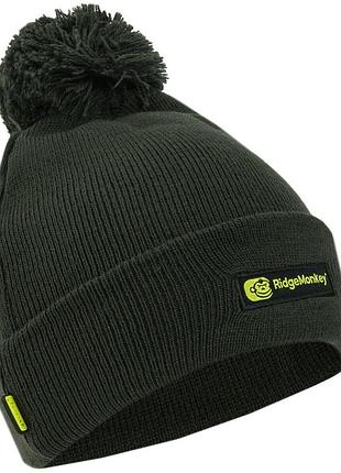 Шапка ridgemonkey bobble beanie hat к:green1 фото