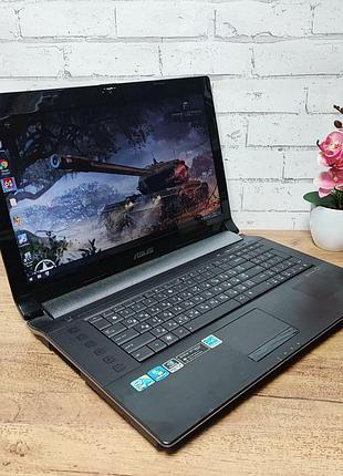 Ноутбук asus n73j: 17, intel core i5-460m, 8 gb ddr3, nvidia geforce 425m 1gb, ssd 128gb+hdd 250gb