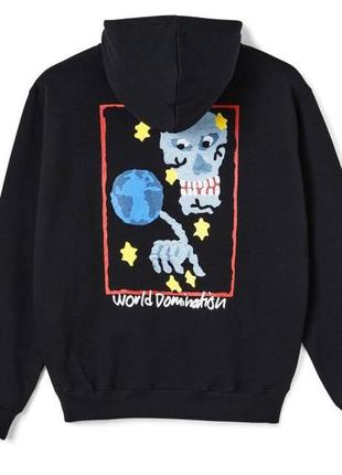 Худи polar skate co. world domination 🌎. world domination черное6 фото