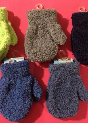 Варежки махровые (12 размер)