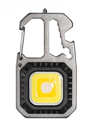 Акумуляторний led ліхтарик w5138 з type-c (7 режимів, карабін, викрутки)