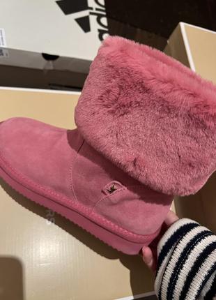 Женские сапоги michael kors с мехом