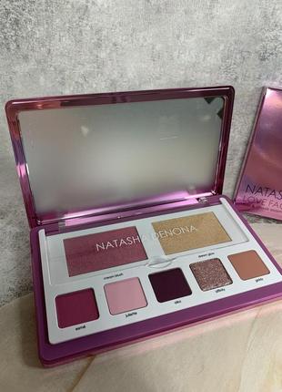 Оригінал палетка тіней рум’яна хайлайтер natasha denona love face palette