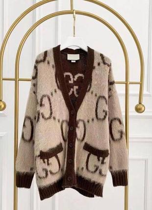 Кардиган в стиле gucci люкс качество
