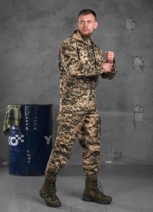 Мужской армейский костюм летний военный пиксель, тактическая форма зсу для военнослужащих4 фото