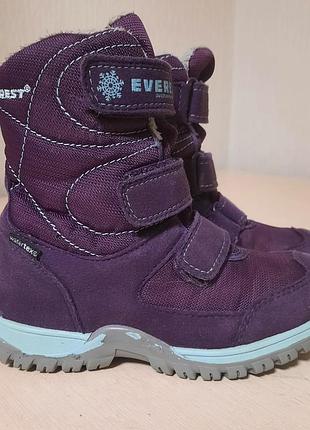 Сапожки зимние для девочки 30р everest