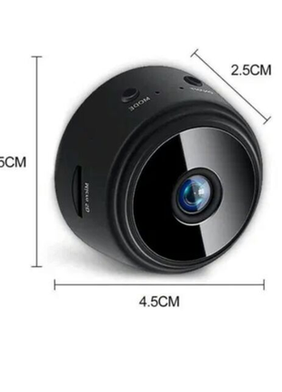Мини камера ip видеонаблюдение wi-fi fullhd 1080 action camera a9