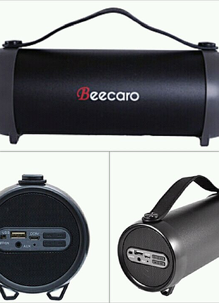 Bluetooth колонка beecaro s33d aux,fm,bluetooth